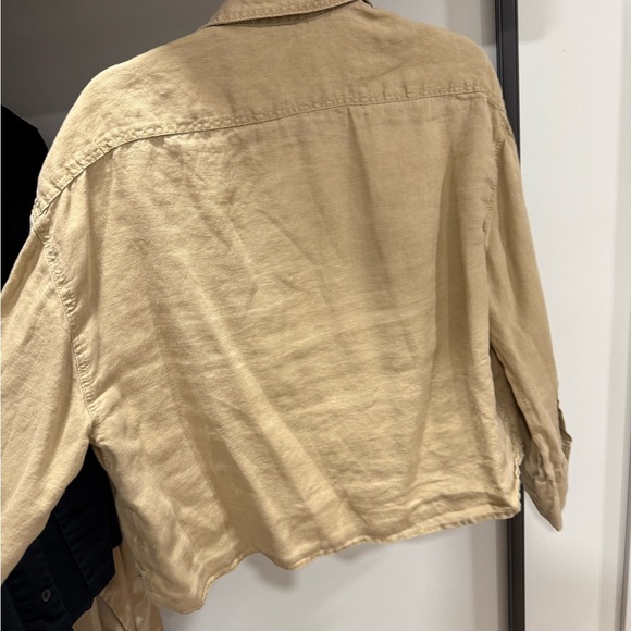 Zara Light Tan Casual Shirt - Picture 3 of 4